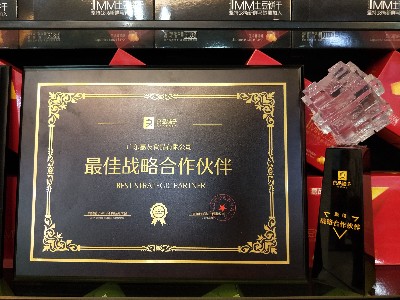 凯发天生赢家食品-2019年获得最佳战略合作奖