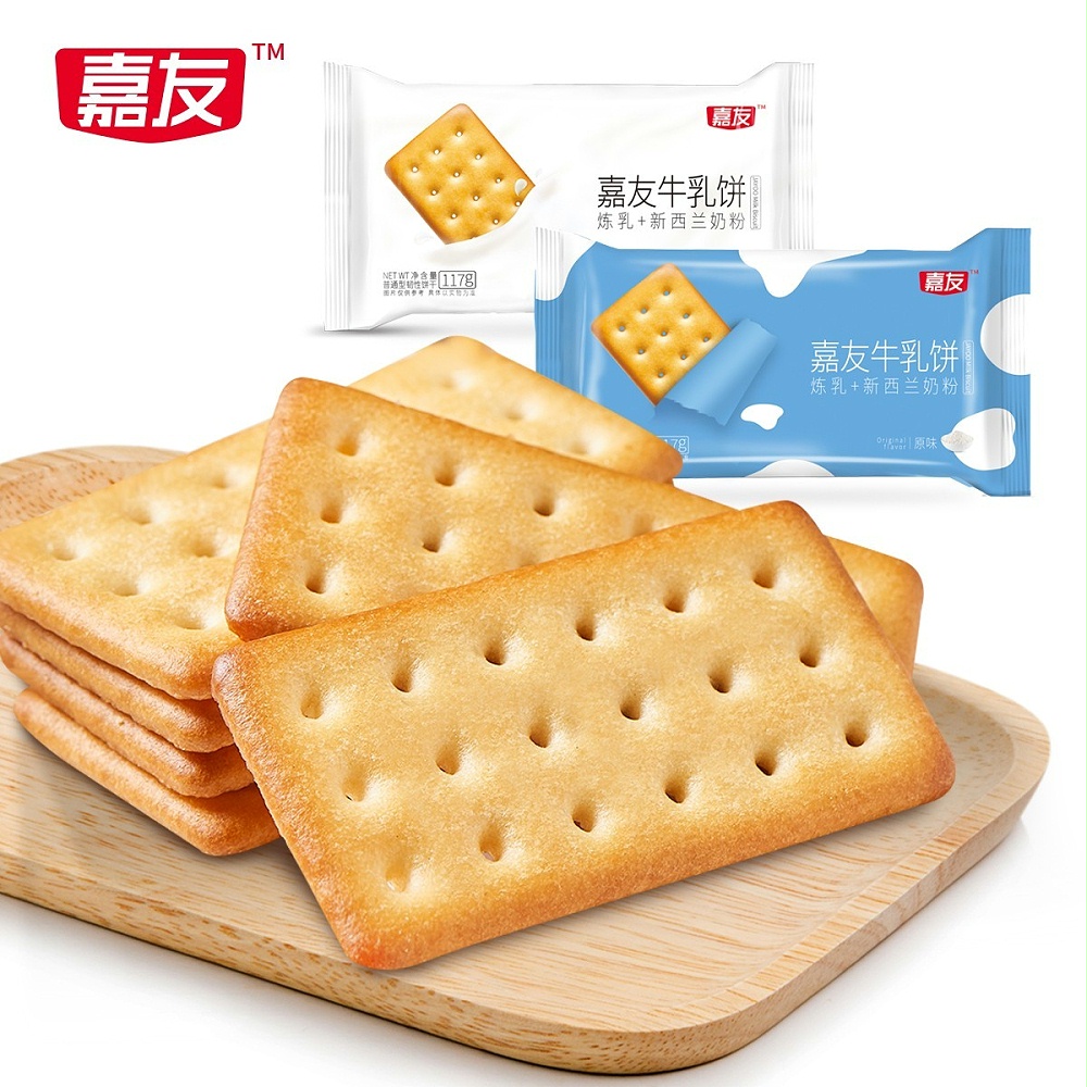 凯发天生赢家牛乳饼干牛乳味117g